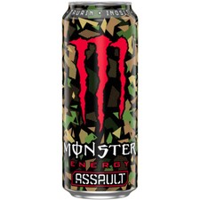 Monster Assault Erfrischungsgetr&auml;nk mit Taurin und Guarana 500ml