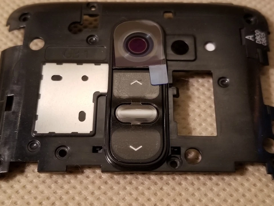 NUEVO LG Placa Trasera Carcasa Cámara Lente Pwr para G2 D800 D801 D802 D803 D805 Foto 3 de 4