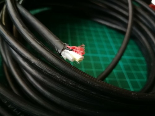 Cable fibra óptica X 7,5 METROS instalación red MOVISTAR COMMSCOPE F.O.10.D-7A2 - 第 6/6 張圖片
