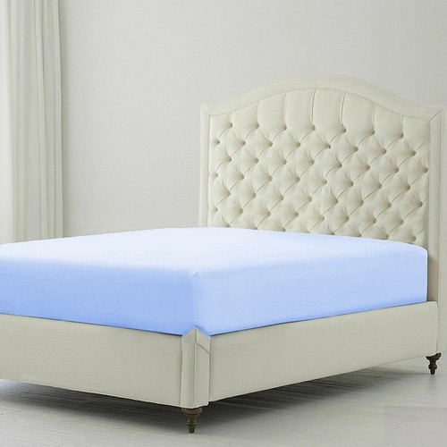 Extra Deep Pocket 1 PC Fitted Sheet 1000 TC Egyptian Cotton All Solid AU Queen - Picture 74 of 98