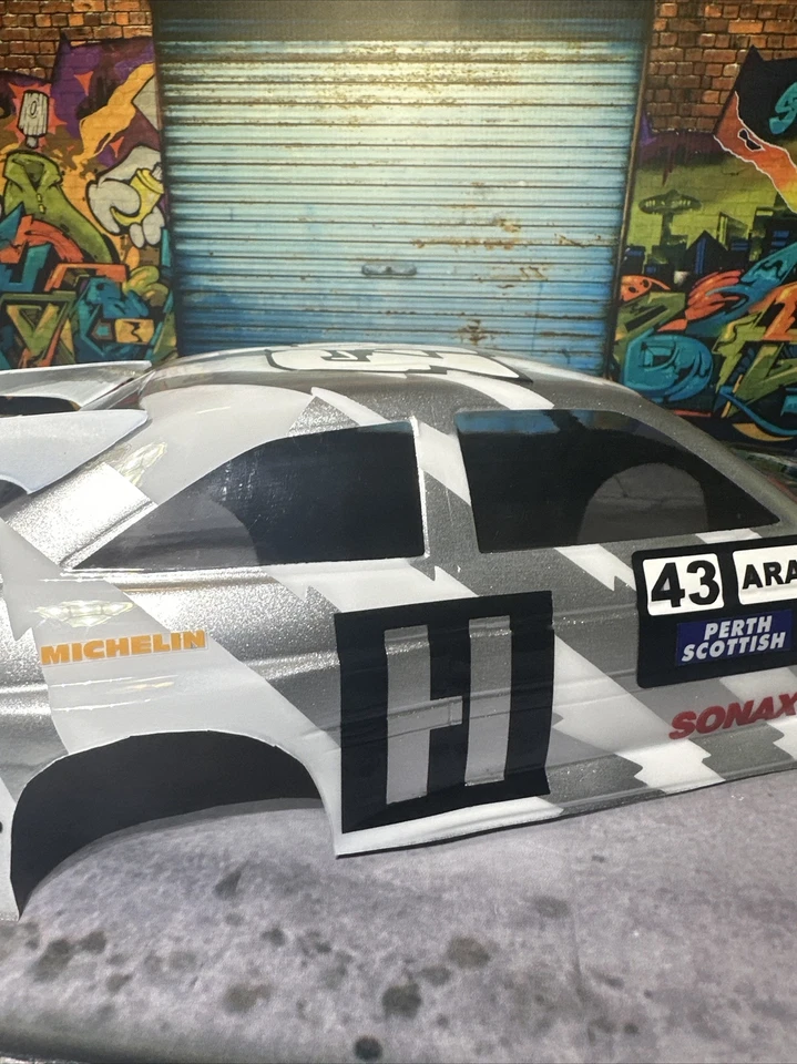 Ken Block 1/10 Ford Cossie Escort White Tamiya 200mm Body Only Custom Painted - Image 4 of 4