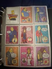 The Simpsons Mania 2001 Inkworks Mix Set