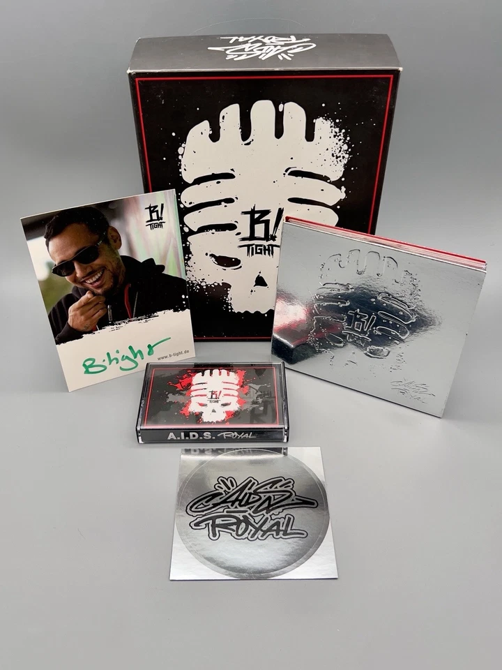 B-Tight -  A.i.d.S. Royal - FAN BOX - Sido - CD Bonus-EP Autogramm - Bild 4 von 4
