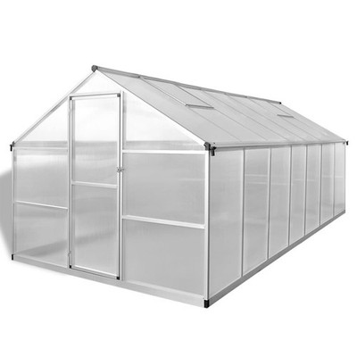 Greenhouse Garden Grow House Outdoor Green House Reinforced Aluminum vidaXL