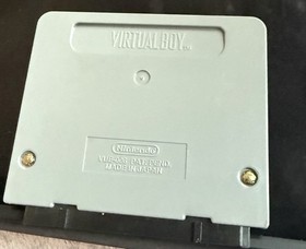 Nintendo Virtual Boy Teleroboxer Game Cartridge Authentic OEM