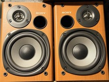 Sony SS-CPX1 HiFi Lautsprecher Boxen, Bass-Reflex, 2-Wege, 75W, 4Ohm, H24cm