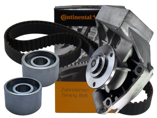 Conti Zahnriemen + Rollen Wapu Citroen Fiat Ducato Iveco Peugeot 2.5 2.8 Hdi JTD-image