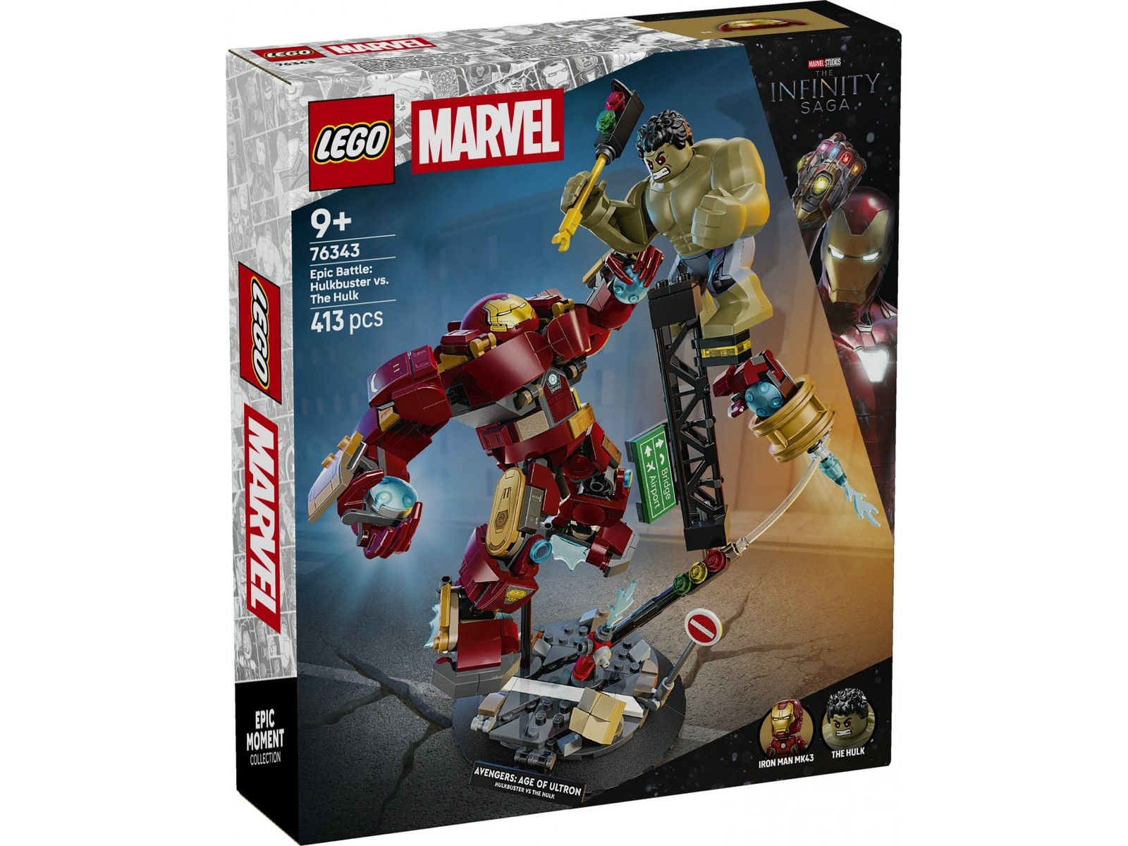 LEGO 76343 Epic Battle Hulkbuster vs The Hulk