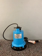 Master Plumber 126981 1/4 HP Heavy Duty Submersible Utility Pump 1320 GPH