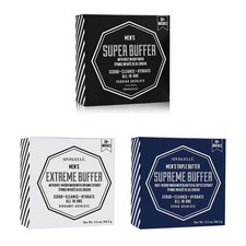 NIB Spongelle Men  s Body Wash Infused Buffer 20 Washes 3.5 Oz