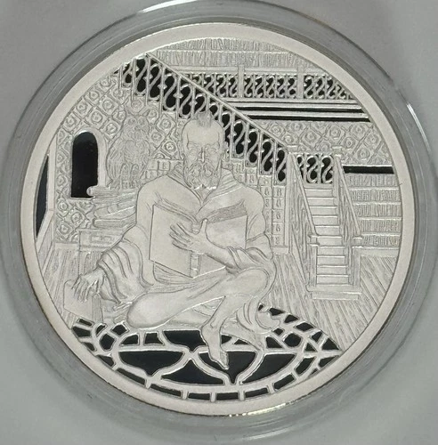 2019 SILVER SHIELD Conscientia Series THE SAGE 1 oz Proof Silver #472 of 611