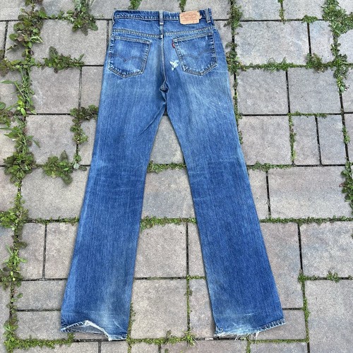 Vintage 70s Levi’s 517 Single Stitch Made In USA Talon Nice Wear 32 X 38 - Picture 4 of 13
