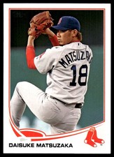 Daisuke Matsuzaka 2013 Topps #118 Red Sox MLB READ FREE SHIPPING AutographDen