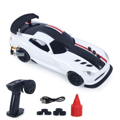 1:43 RC Drift Car 4X4 Race Vehicle Model Assembled LED Effects Charger no Sound