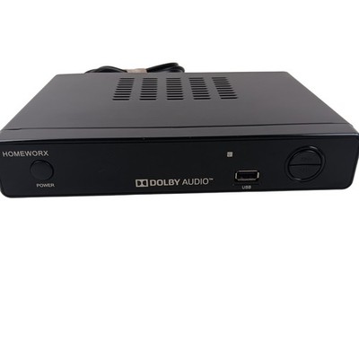 HomeWorx HW-150PVR Digital Converter Box Dolby Audio HDMI USB PVR Set Top Box
