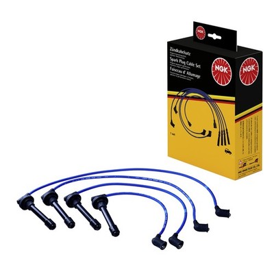 Zündleitungssatz 4 Kabel blau NGK Aftermarket-Expertise für u.a. HONDA CIVIC