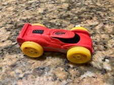 Nerf Nitro Foam Car Replacement - Red with Yellow Wheels - Hasbro 2017