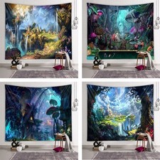 Tapiz de fantasía para el hogar colgante de pared fondo tela tapiz decorativo bohemio
