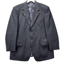 Vinceli Blazer Mens 42 Wool Cashmere Italian Sport Coat Jacket Vintage Style