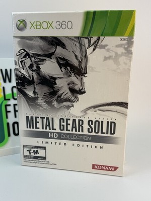 Metal Gear Solid HD Collection -- Limited Edition (Xbox 360, 2011, NEW/Sealed)