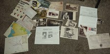 Copies Of WWII German Photographs And Documents Work Camps 24 Items