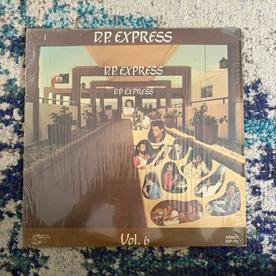 D.P. Express   Vol. 6 LP Record Haitian Kompa Superstar Records 33  RPM