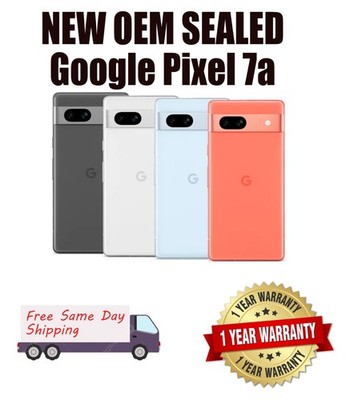 NEW OEM SEALED Google Pixel 7a Mali-G710 MP7 8GB RAM Dual camera