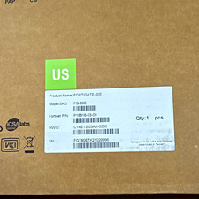 Fortinet FortiGate-60E FG-60E Desktop Firewall Appliance P18816-03-09