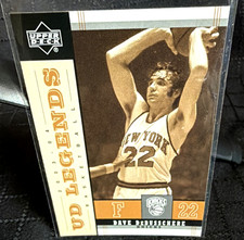 2003 Upper Deck Legends Dave DeBusschere  #58 New York Knicks