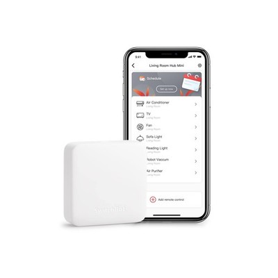 SwitchBot Hub Mini Smart Control, Universal Hub für Smart Home, IR-Fernbedienung für T 