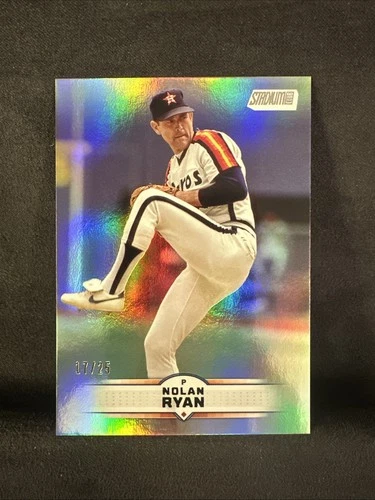 2025 Topps Stadium Club - Nolan Ryan #79 Rainbow Foil /25 Houston Astros