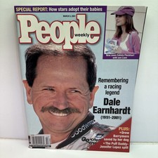 March 5 2001 People Magazine DALE EARNHARDT Publication Special report