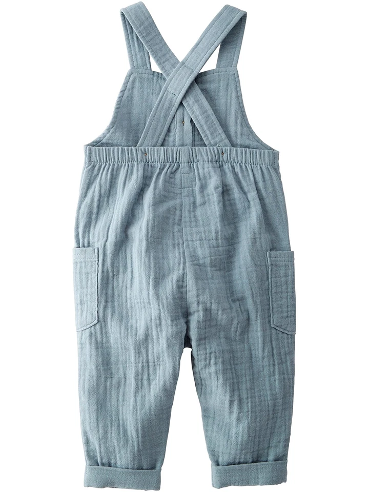 Mono de algodón orgánico para bebé, liso Blue Creek, 18M Foto 2 de 3