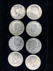 8-40% Silver Kennedy Half Dollars