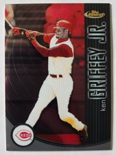 2001 Topps Finest #90 Ken Griffey Jr. #/1999 Reds