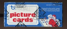 1984 Topps Baseball Vending Box BBCE FASC