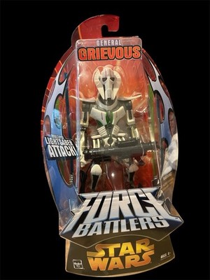 Hasbro Star Wars Force Battlers General Grievous Action Figure Lightsaber Attack