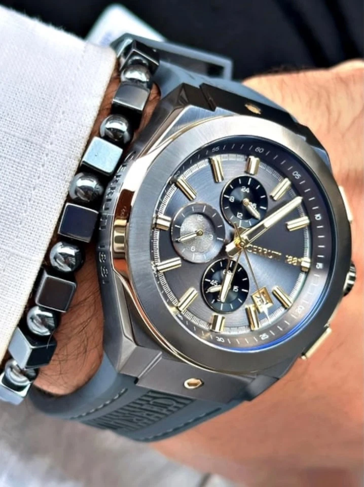 Cerruti 1881 Watch Mens Ruscello Swiss Luxury 50m WR Choice of 2 RRP £289 - Image 3 of 4