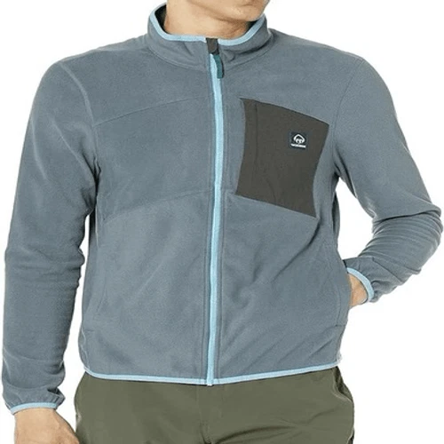 Wolverine Outdoors Men's Wilderness Full Zip Fleece Grey Size S
