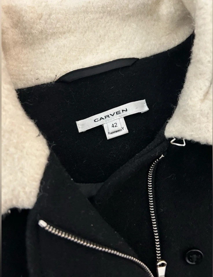 Chaqueta de lana tallada y mezcla de cachemir Foto 2 de 4