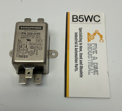 Schaffner FN332-3-05 Mains Power Line Filter