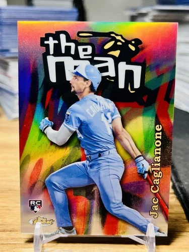 2026 Topps Finest Jac Caglianone Rookie The Man SSP #TM-9 Royals RC ?