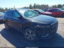 2020 Jeep Cherokee Glove Box Black