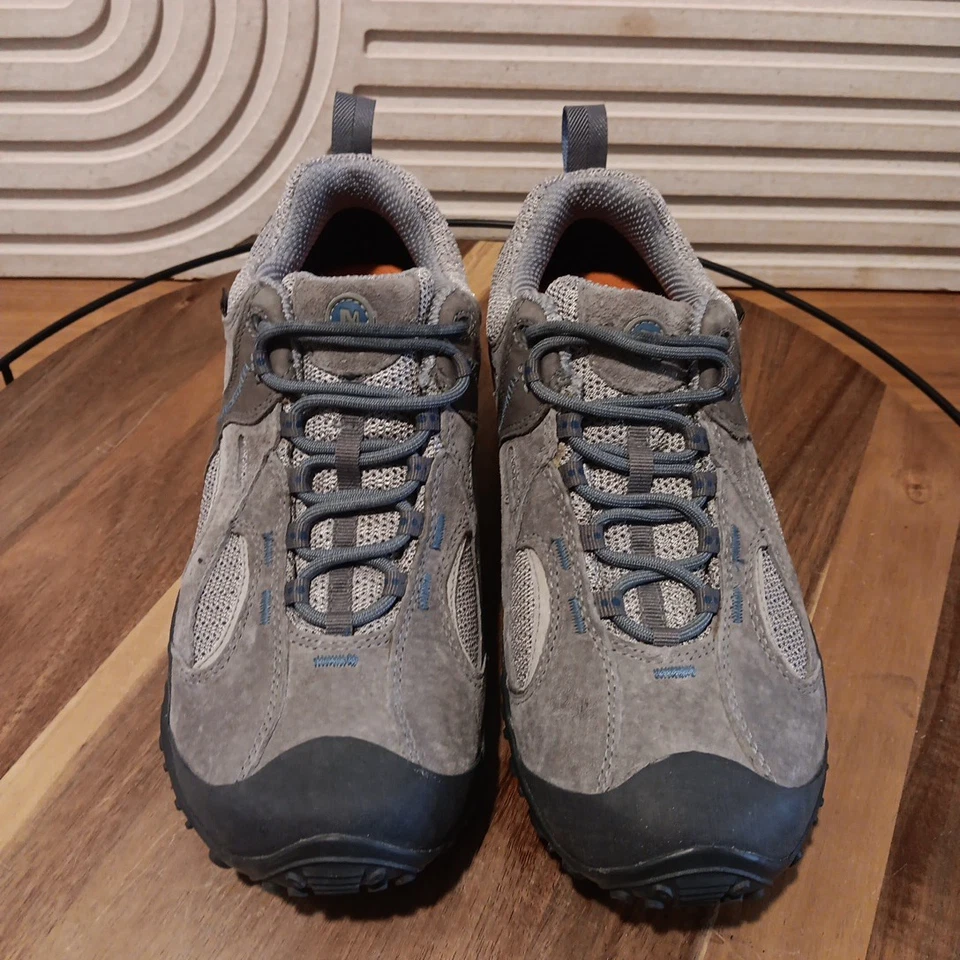 Merrell Zapatos Mujer 7.5 Gris Camaleón Arco Viento GTX Zapatos Impermeables ¡USADOS UNA VEZ! Foto 2 de 4