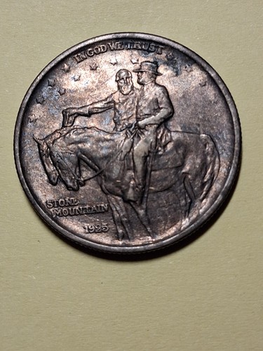 1925 Stone Mountain Memorial Half Dollar - Picture 4 of 4