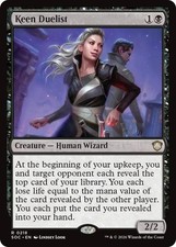 Keen Duelist MTG R 218 Commander: Secrets of Strixhaven SOC NM