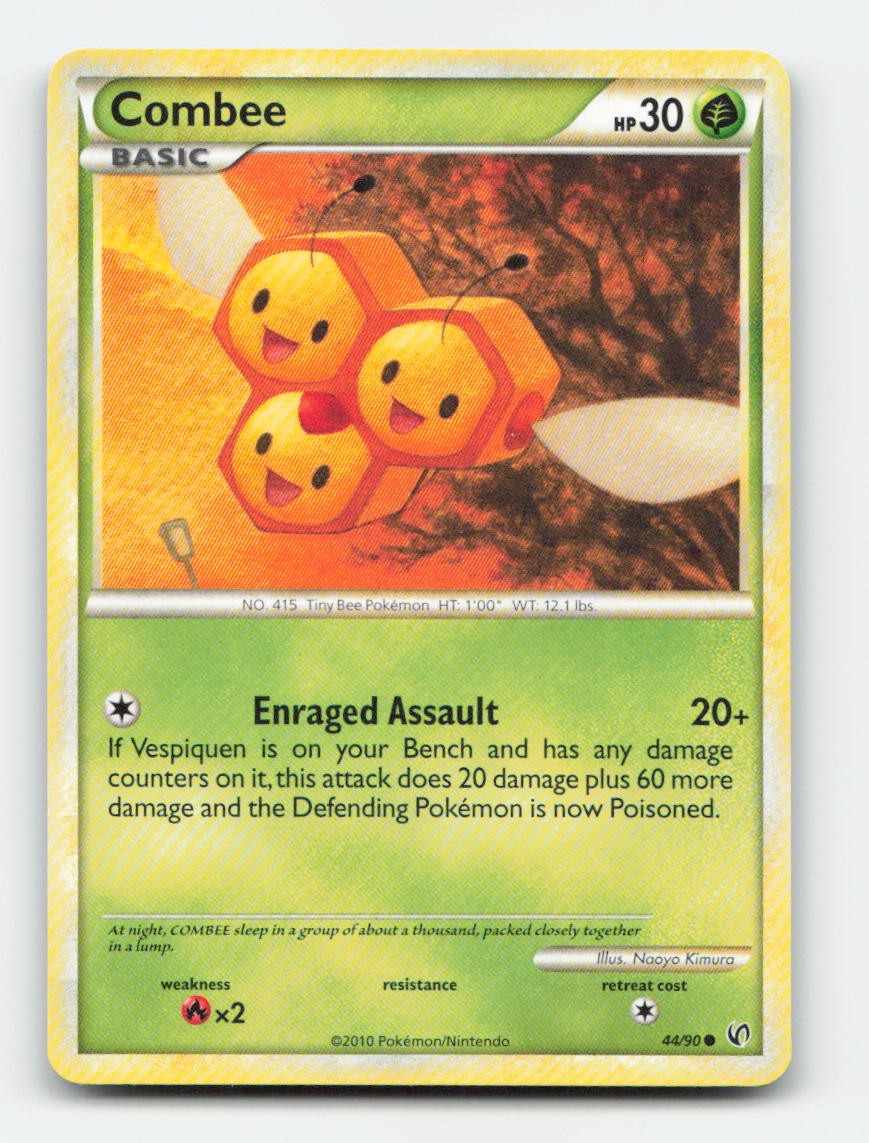 Combee 44/90 - C UD - Pokemon LP