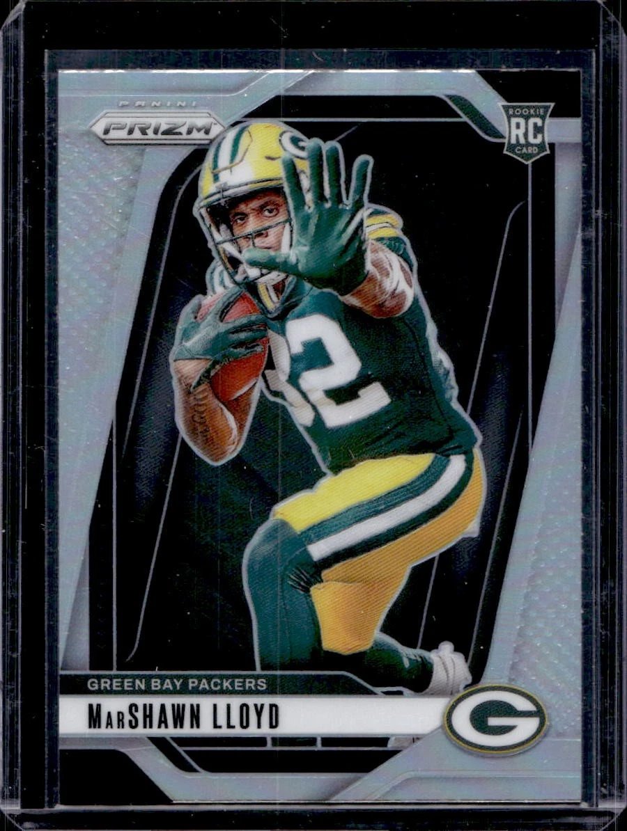 MarShawn Lloyd Panini Prizm Rookie Variation #29 Black Finite Prizm 1/1