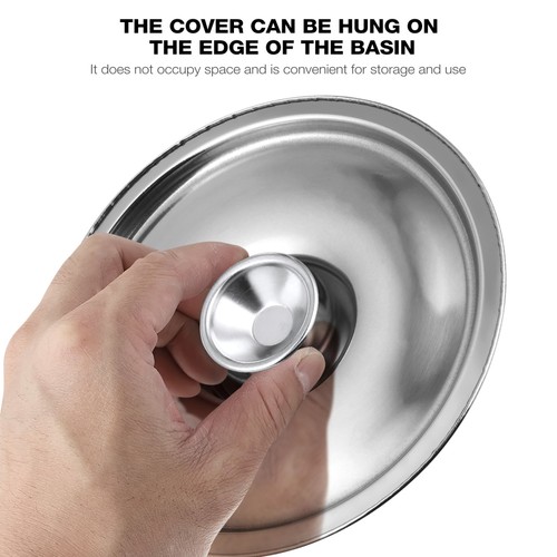 Stainless Steel Pot Lid Bowls Replacement Lids Small Saucepan Only - Picture 6 of 12