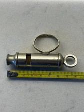 Vintage c1942 WWII Military Issue Whistle broard Arrow mark J. Hudson Birmingham